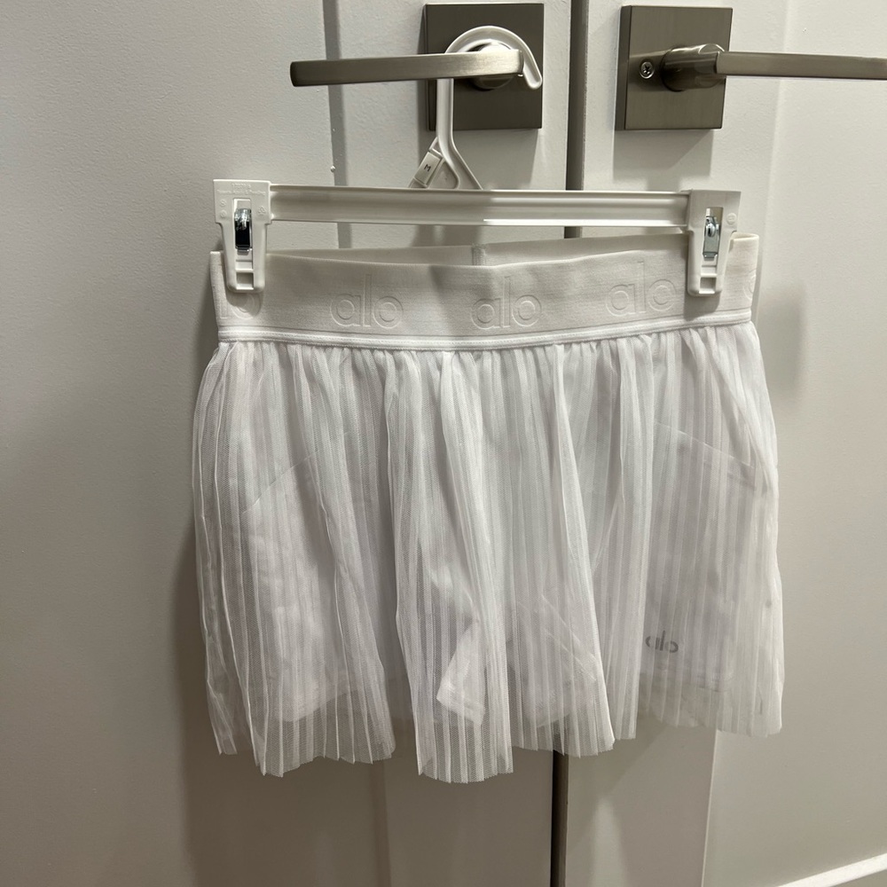 ALO Yoga Mesh Flirty Tennis Skirt